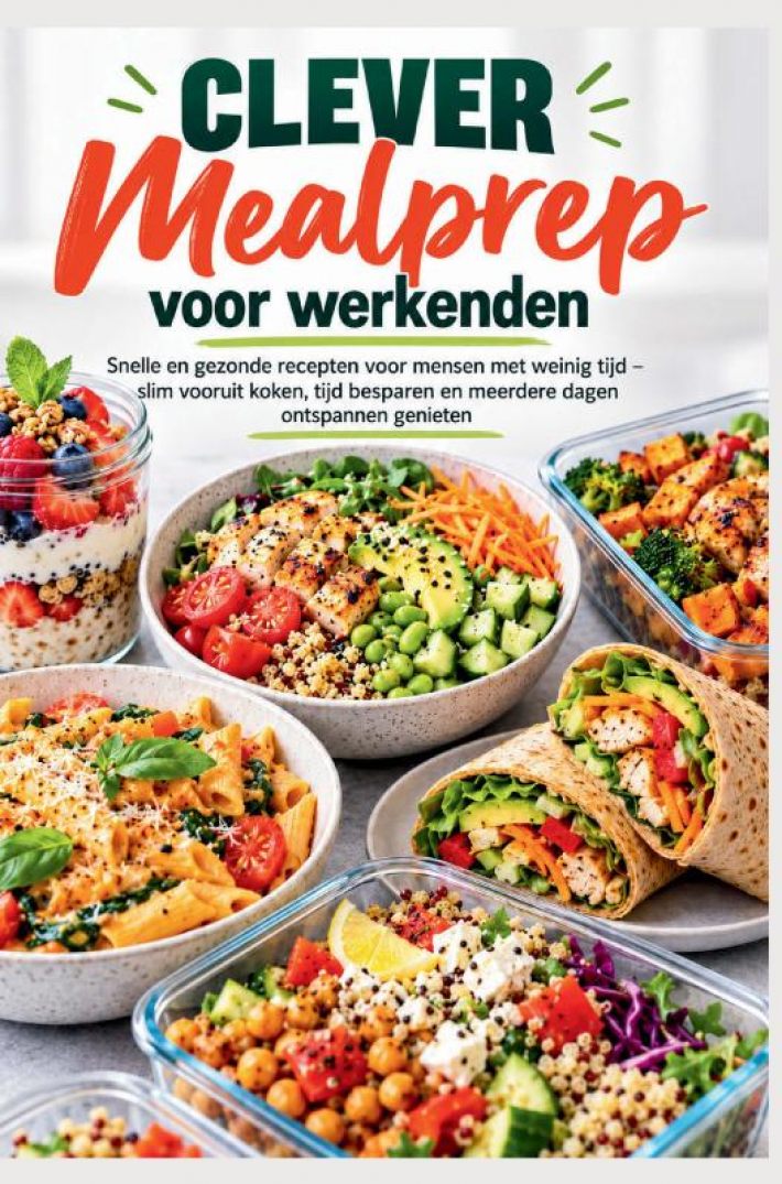 CLEVER Mealprep voor werkenden: Snelle en gezonde recepten voor mensen met weinig tijd